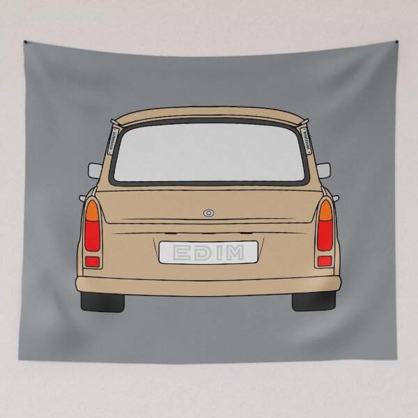 Item preview, Trabant 601S brown color designed and sold by EdimDesign.