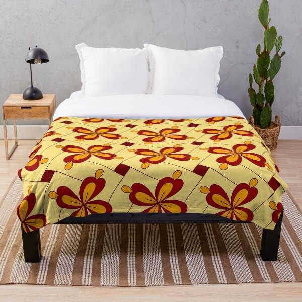 Item preview, Patrón de repetición geométrica floral designed and sold by patternologyy.