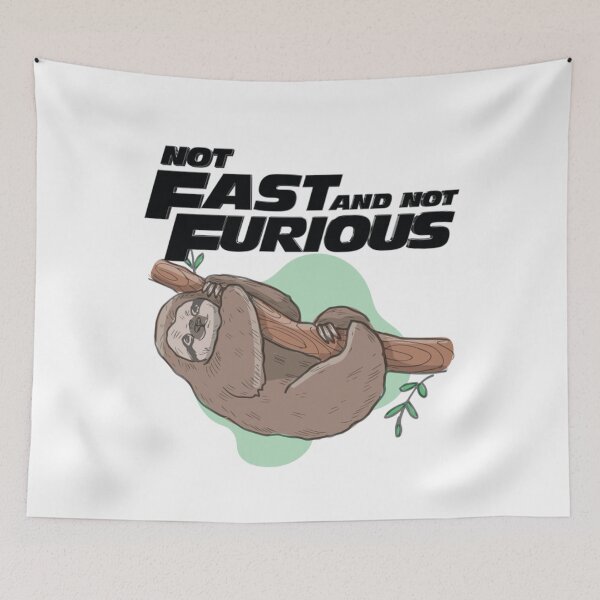 Item preview,  Not Fast Not Furious designed and sold by Alice-Stewart.