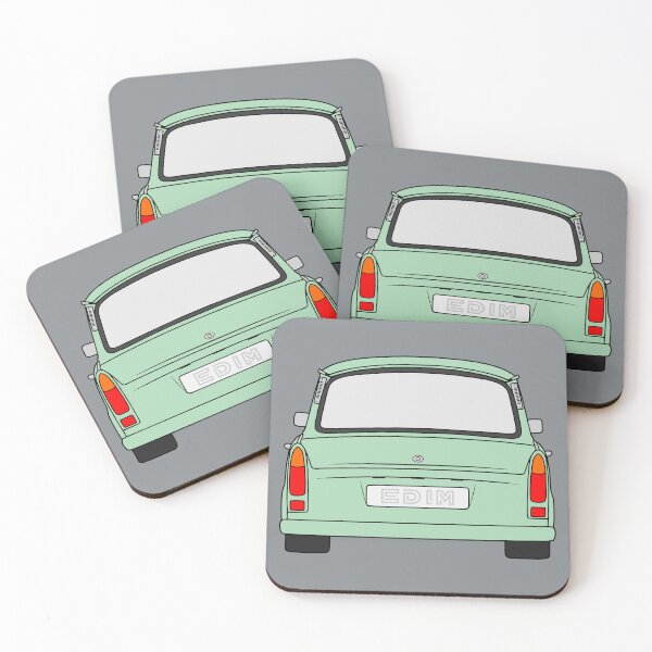 Item preview, Trabant 601S tayga green color designed and sold by EdimDesign.