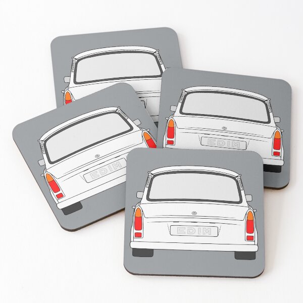Item preview, Trabant 601S white color designed and sold by EdimDesign.