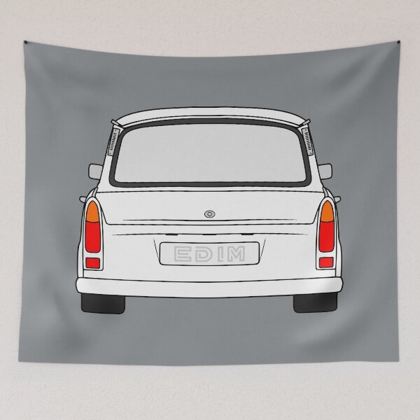 Item preview, Trabant 601S white color designed and sold by EdimDesign.