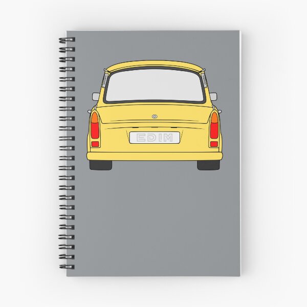 Item preview, Trabant 601S pastel yellow color designed and sold by EdimDesign.
