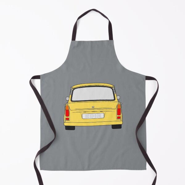 Item preview, Trabant 601S pastel yellow color designed and sold by EdimDesign.
