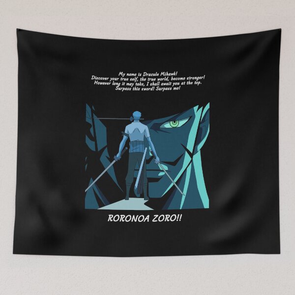 Item preview, Mihawwk and Zorro designed and sold by Artsbykk.