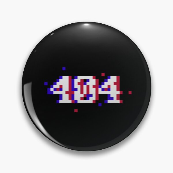 Item preview, 404 Error pixel art designed and sold by NoBlocky.