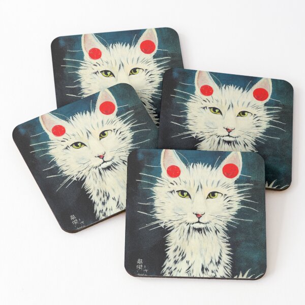 Item preview, Turkish Angora Cat in Japan #51. Pop-art poster designed and sold by Åveline Dvorak.