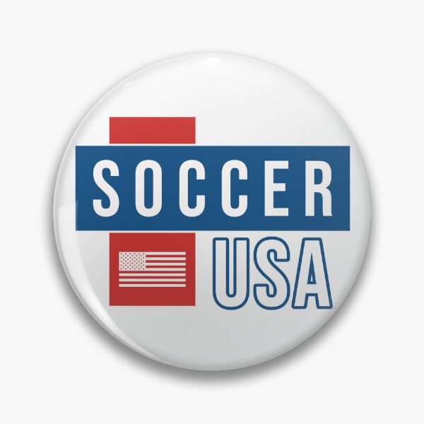 Item preview, Soccer USA (red,white and blue) designed and sold by Numero14.
