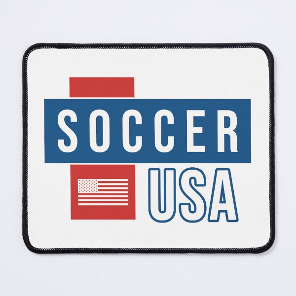 Item preview, Soccer USA (red,white and blue) designed and sold by Numero14.