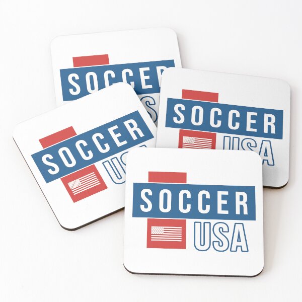 Item preview, Soccer USA (red,white and blue) designed and sold by Numero14.