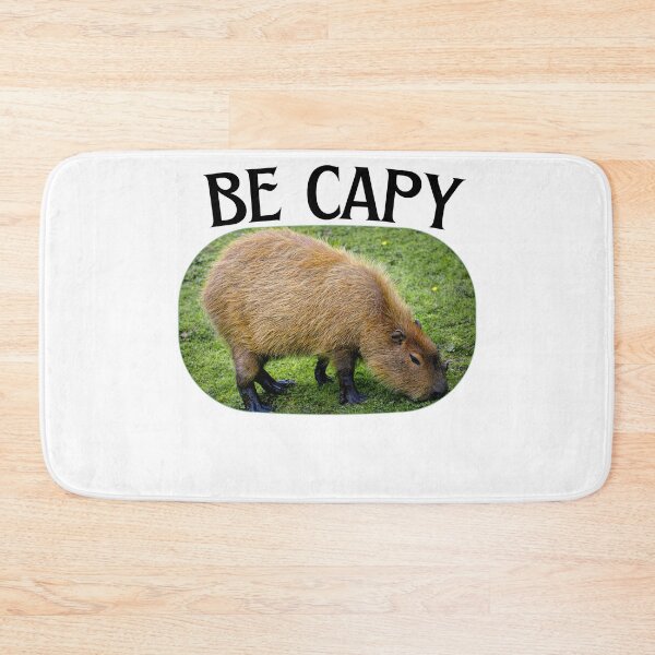 Item preview, Be Capy - capybara - capy - happy - dont worry - cute designed and sold by Mechanical-Artt.