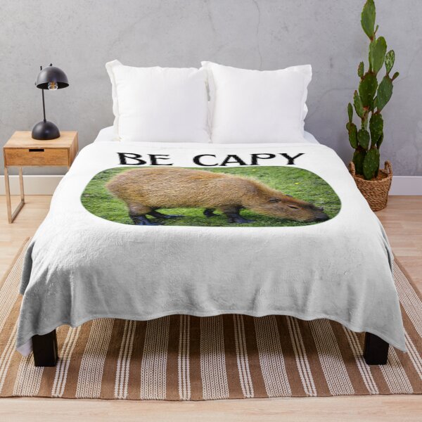 Item preview, Be Capy - capybara - capy - happy - dont worry - cute designed and sold by Mechanical-Artt.