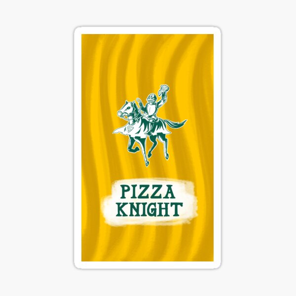 Pizza Knight Sticker