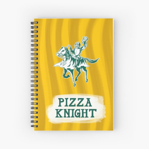 Pizza Knight Spiral Notebook