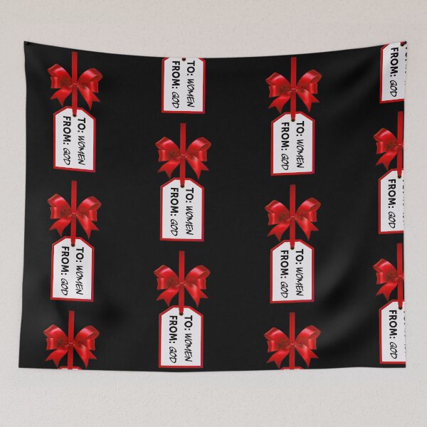 Item preview, TO WOMEN FROM GOD GOD'S GIFT FUNNY CHRISTMAS UGLY SWEATER designed and sold by w1ckerman.