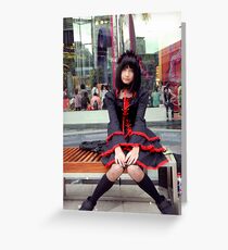 lady Greeting Card