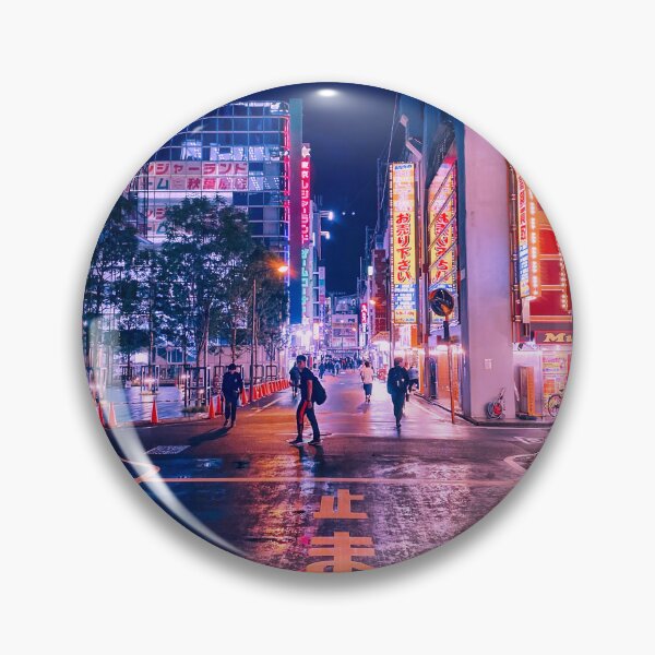 Item preview, Streets At Night, Japan. designed and sold by luisalfonso1989.