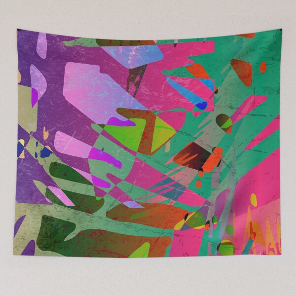Item preview, Abstract tropical vibes designed and sold by makart2.