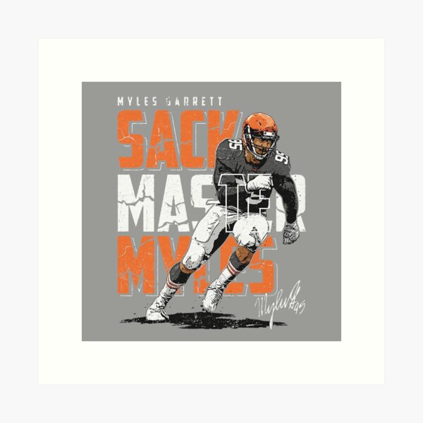 Myles Garrett 95 for Cleveland Browns fans Poster for Sale by Simo-Sam