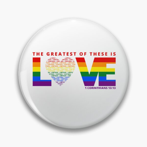 Item preview, The Greatest of These is Love, 1 Corinthians 13:13 designed and sold by EmmaleeDesigns.