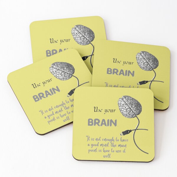 Item preview, Use your brain | brain design | designed and sold by Arteartz.