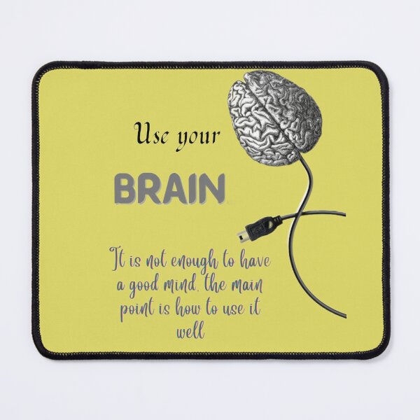 Item preview, Use your brain | brain design | designed and sold by Arteartz.