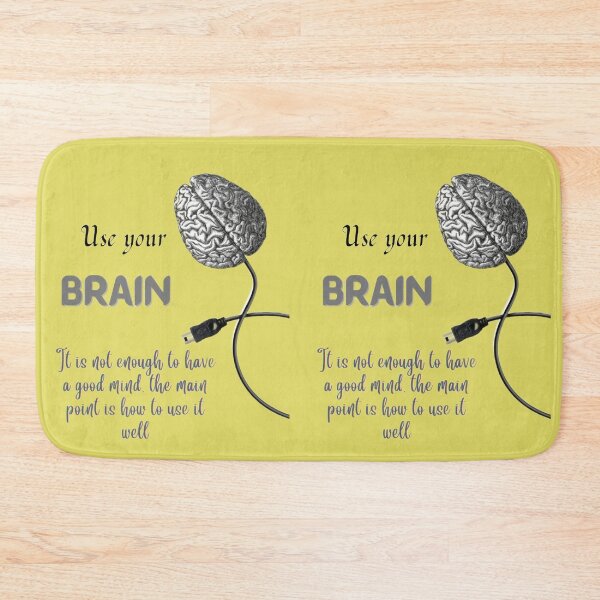 Item preview, Use your brain | brain design | designed and sold by Arteartz.