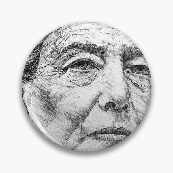 Item preview, SIMONE DE BEAUVOIR pencil portrait .1 designed and sold by lautir.