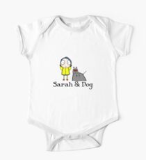 Sarah & Dog One Piece - Short Sleeve