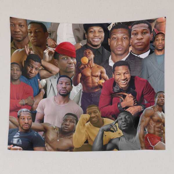 Item preview, Jonathan Majors photo collage designed and sold by T-shirtakStore.