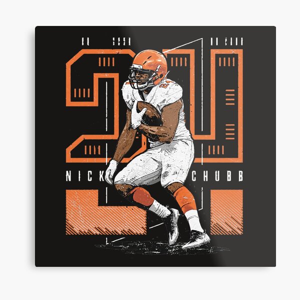 Limited Women's Nick Chubb Brown Jersey - #24 Football Cleveland