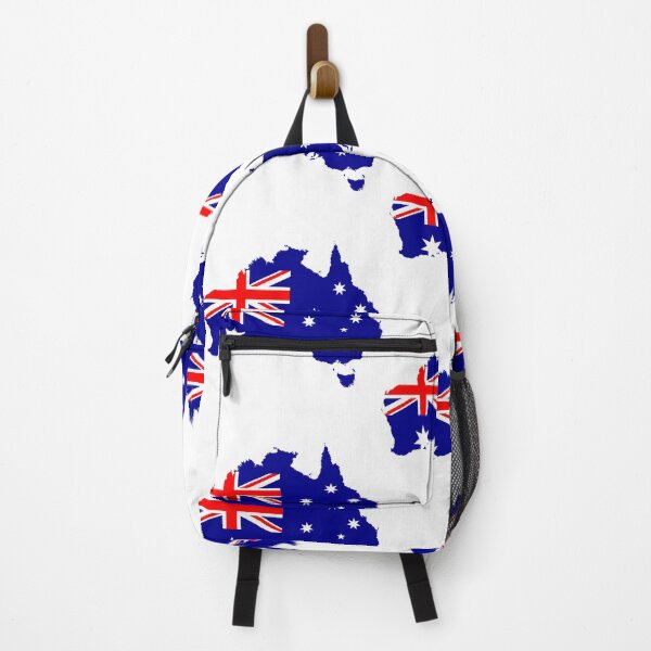 Item preview, Australian Flag In Map designed and sold by Namsus-Printing.