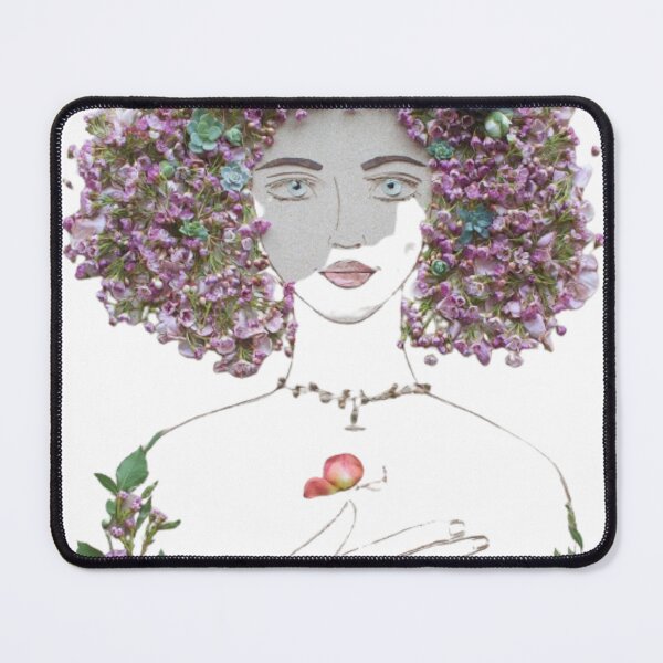 Item preview, Flower Head Woman Photographic Print designed and sold by Artistedesign.