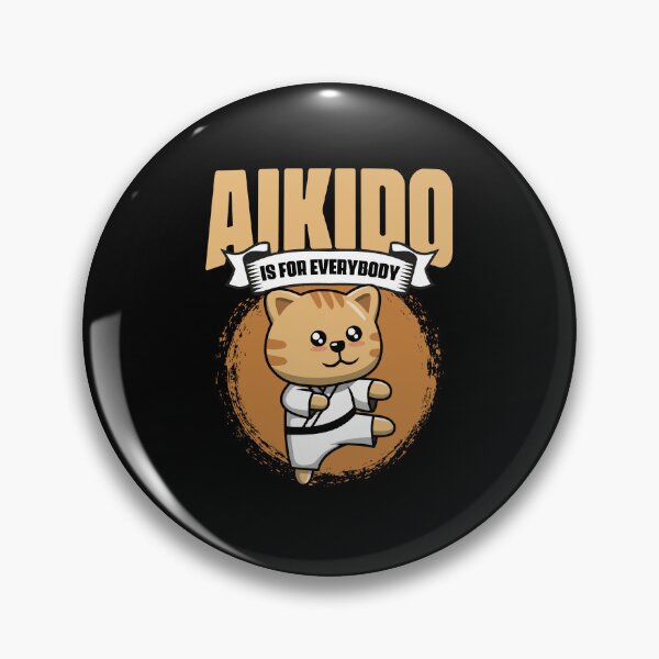 Item preview, Kawaii Cat Aikido Martial Artist Coz Aikido Is For Everybody designed and sold by Nessshirts.