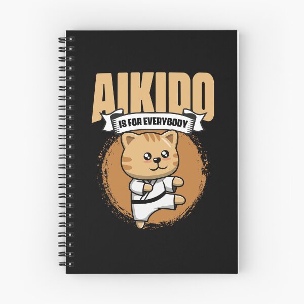 Item preview, Kawaii Cat Aikido Martial Artist Coz Aikido Is For Everybody designed and sold by Nessshirts.