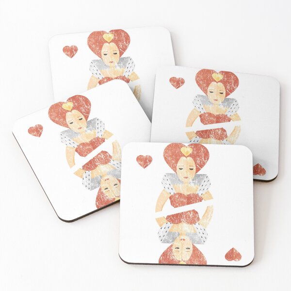 Item preview, Vintage Queen of Hearts Playing Card designed and sold by vladocar.