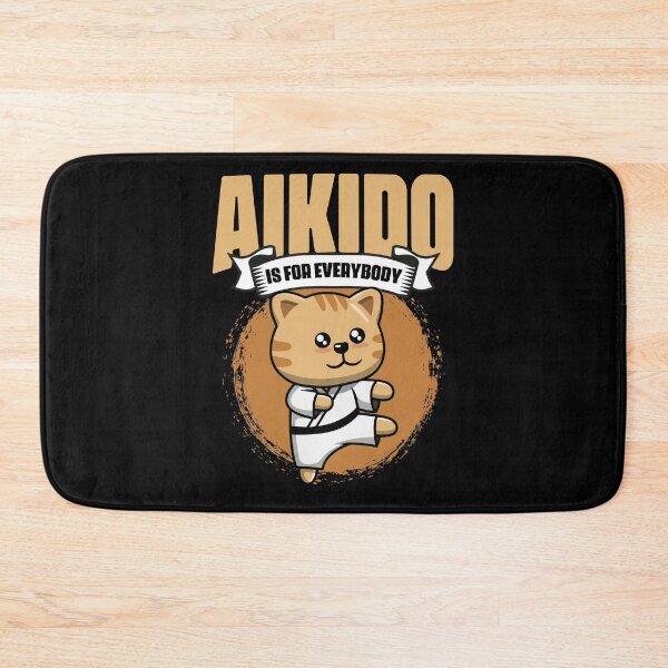 Item preview, Kawaii Cat Aikido Martial Artist Coz Aikido Is For Everybody designed and sold by Nessshirts.