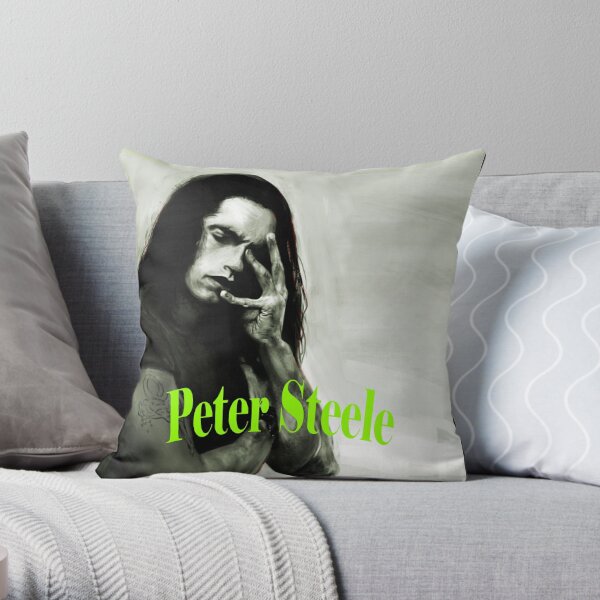 Metro Peter Steele One of A Kind Art Pillow A Soft Fluffy Pillow