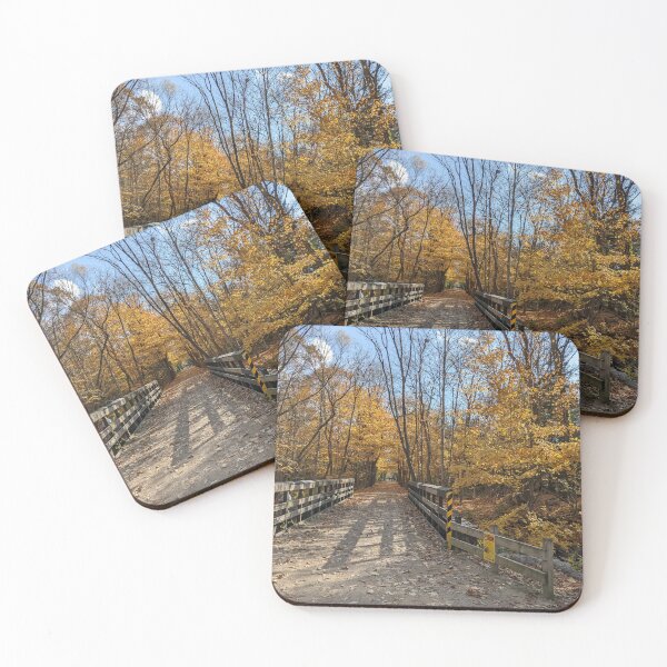 Item preview, Bridge Trail in Autumn  designed and sold by UPNortheren.