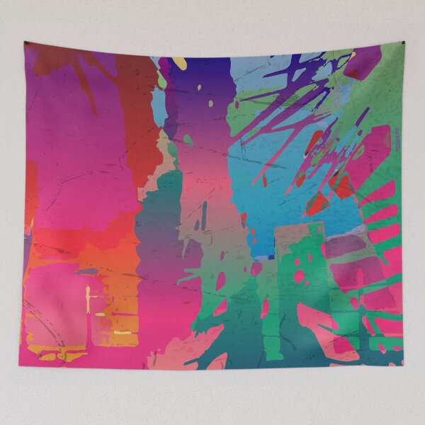 Item preview, Abstract tropical shapes designed and sold by makart2.