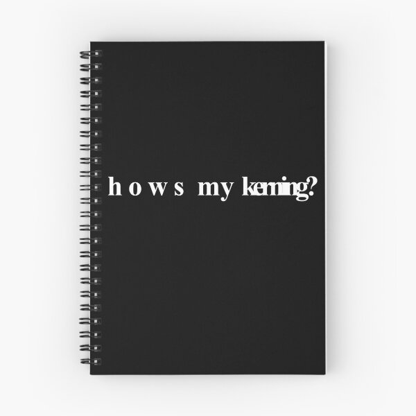 Item preview, Hows My Kerning? designed and sold by Meta Cortex.