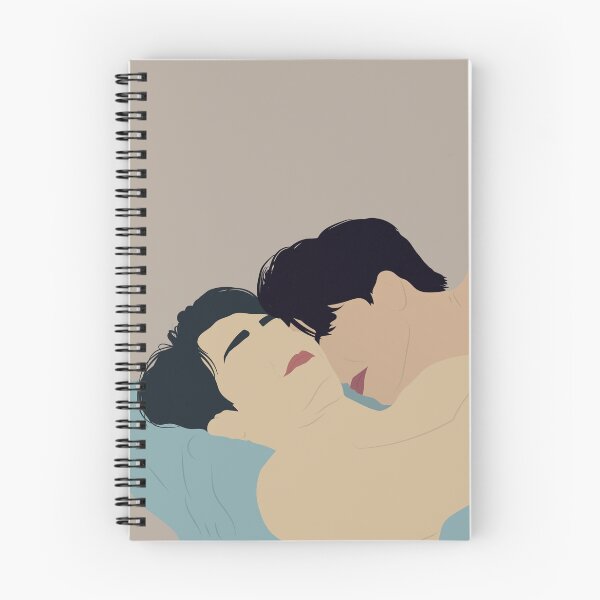 Item preview, sky and prapai cuddling in bed designed and sold by Pinu92.