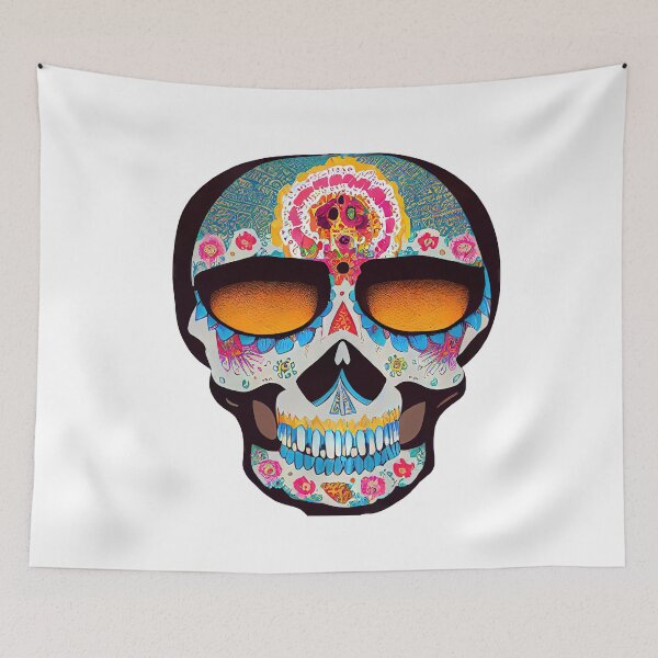 Item preview, Mexican Candy Skull Graphic designed and sold by MajorLipstick.