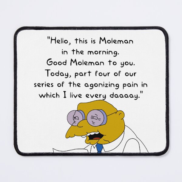 Item preview, Moleman Podcast designed and sold by Look-I-Made-It.