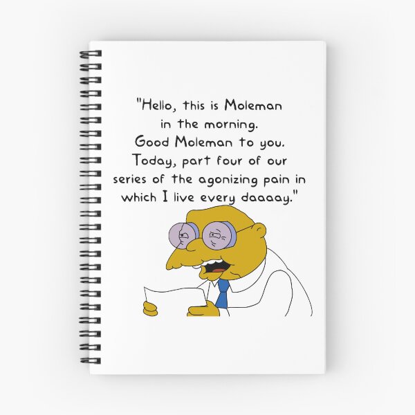 Item preview, Moleman Podcast designed and sold by Look-I-Made-It.