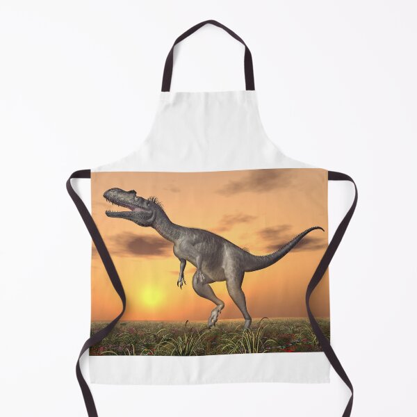 Item preview, Dinosaur Megalosaurus at sunset designed and sold by MIRO3D.