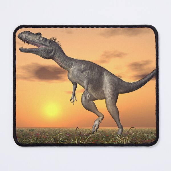 Item preview, Dinosaur Megalosaurus at sunset designed and sold by MIRO3D.