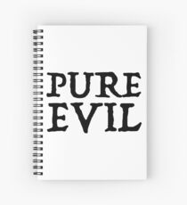 Cuaderno de espiral Pura maldad