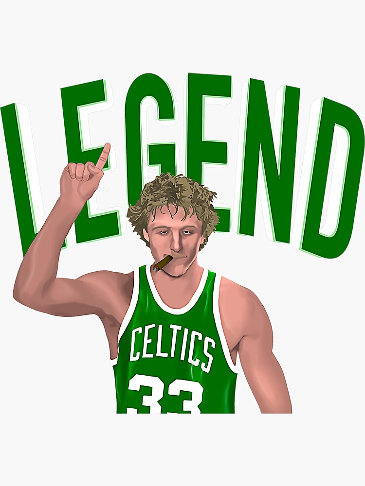 Larry Bird Stickers for Sale