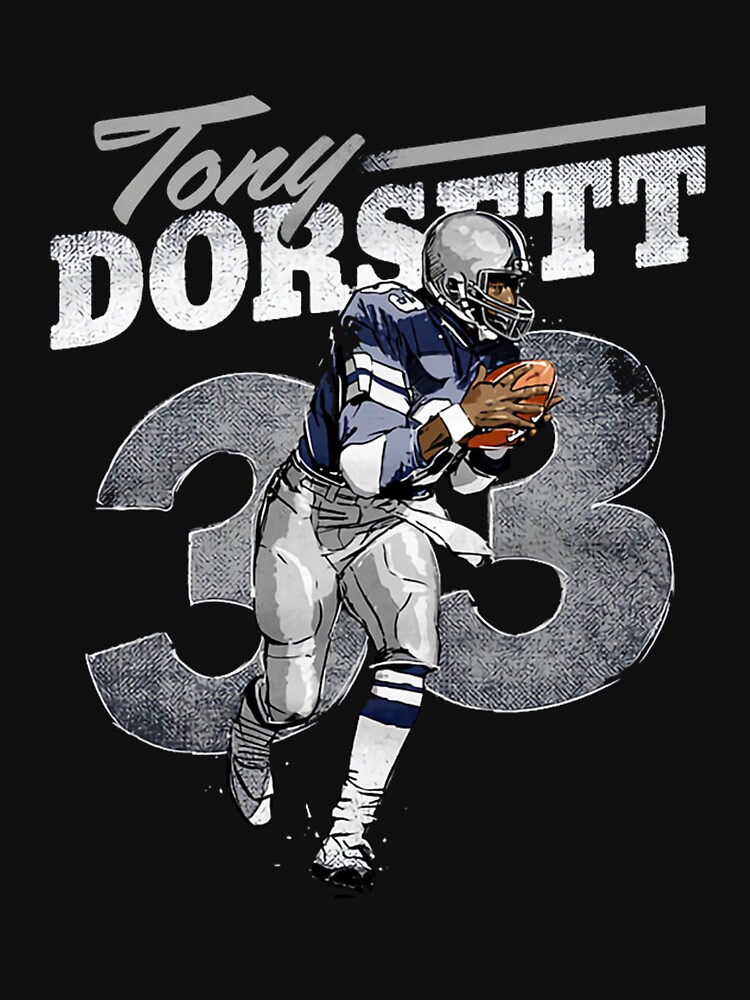 tony dorsett retro r Essential T-Shirt for Sale by Ellischan